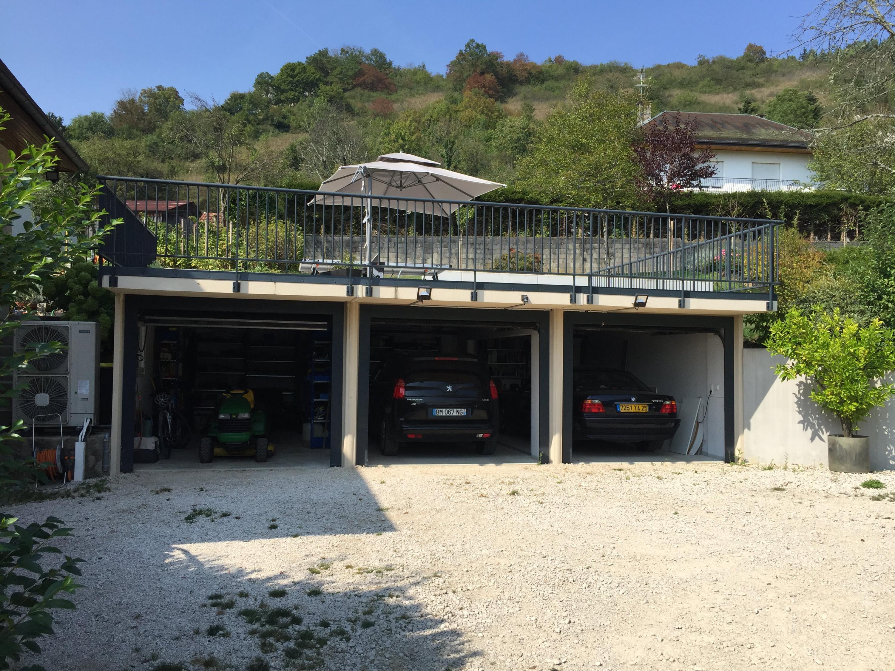 Toiture Terrasse Garage Préfabriqué